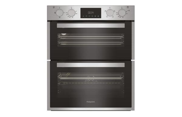 Hotpoint DUH 10D IX Built Under Double Electric Oven - St/Steel